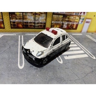 Tomica 35 nissan March 警視廳 警車 警察 馬曲 多美 1/64 1:64 絕版 戰損