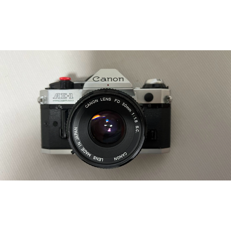 Canon AE-1 Programe FD 50mm f1.8 s.c