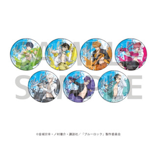 （現貨）藍色監獄 BLUE LOCK 水槍玻璃閃徽 徽章 eeo pop-up store 玲王 潔 蜂樂 千切 系師凜