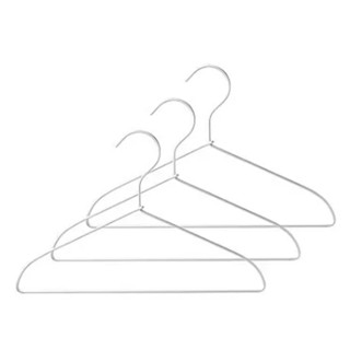 《全新》MUJI無印良品 鋁製洗滌用衣架/3支組/約寬33cm/兒童衣架