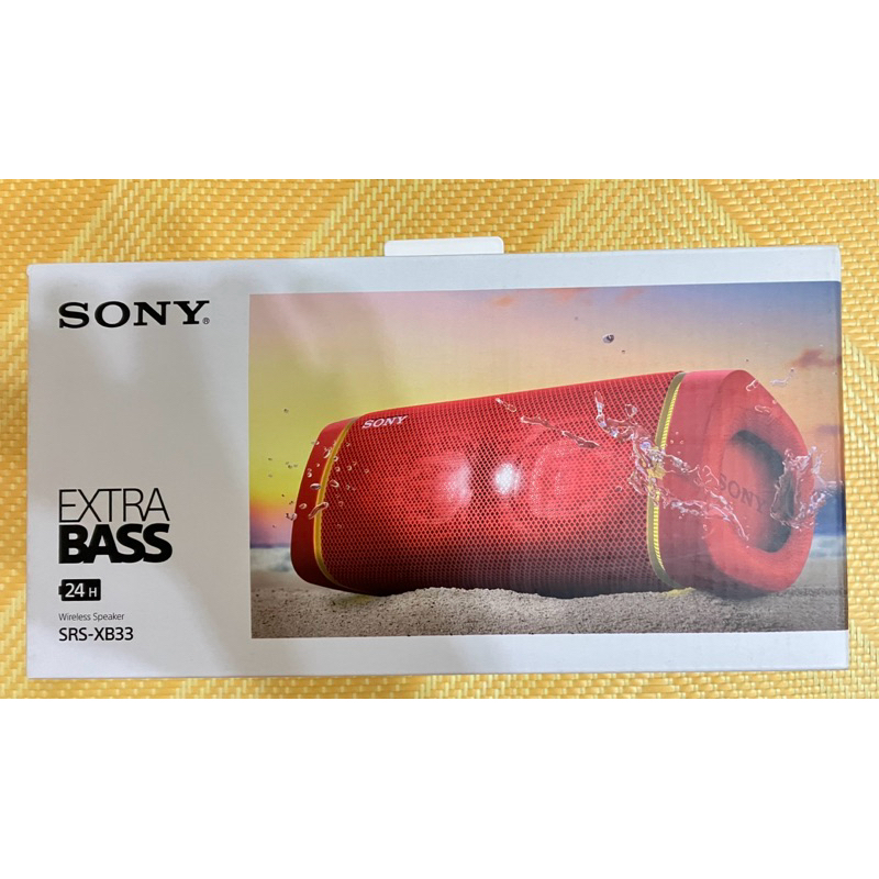 Sony SRS-XB33 可攜式喇叭 藍牙無線｜重低音 防水防塵 2