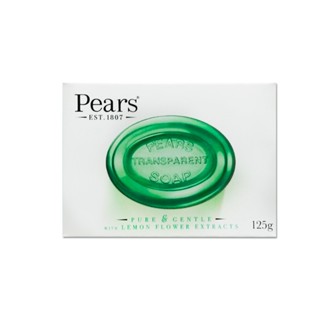 【Pears 梨牌】保濕甘油香皂-檸檬花萃(125g)