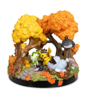 【小茉莉】美國代購Pokémon Center寶可夢中心限定-萬聖節 皮卡丘 新葉喵 火狐狸 公仔 模型 GK 公仔