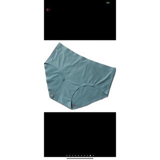 綠色尺吋XL冰絲涼感無痕運動女內褲