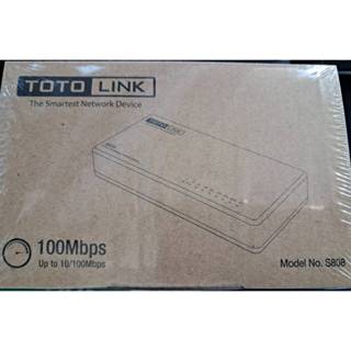 電子街3C特賣會 全新 TOTOLINK S808 八埠 10/100 家用交換器