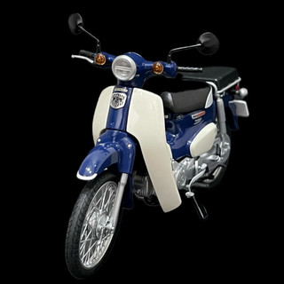 [需預約］（完成品）FUJIMI 富士美 1/12 HONDA SUPER CUB 110 金屬藍 NEXT 006