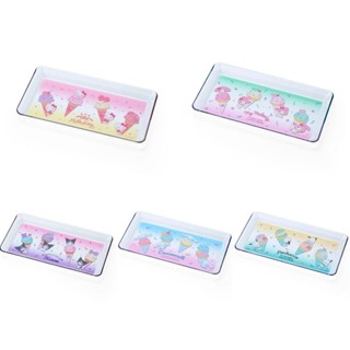 ♥小玫瑰日本精品♥ Hello Kitty 美樂蒂 酷洛米 大耳狗 置物盤 擺飾盤 裝飾盤 冰淇淋系列 ~ 3