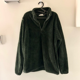 近全新 Mountain Warehouse teddy half zip fleece熊熊毛毛上衣 登山保暖外套 戶外