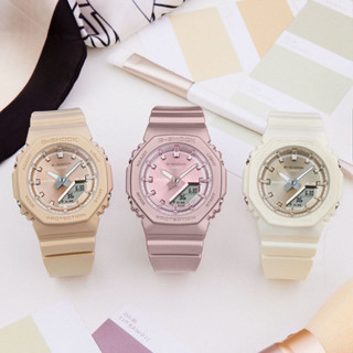 【CASIO】G-SHOCK WOMEN GMA-P2100ST 金屬光澤系列 暢銷雙顯款/40mm/公司貨【第一鐘錶】