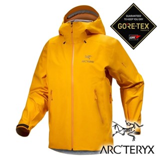 【Arc'teryx 始祖鳥】男Beta LT單件式GT防水外套『艾斯黃』X007301