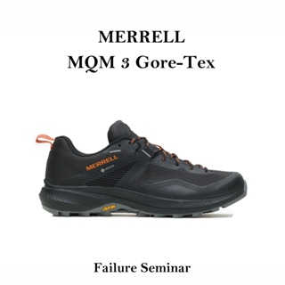 Merrell MQM 3 Gore-Tex 黑 橘 黃金大底 低筒 防水 登山鞋 戶外機能 運動鞋 Vibram