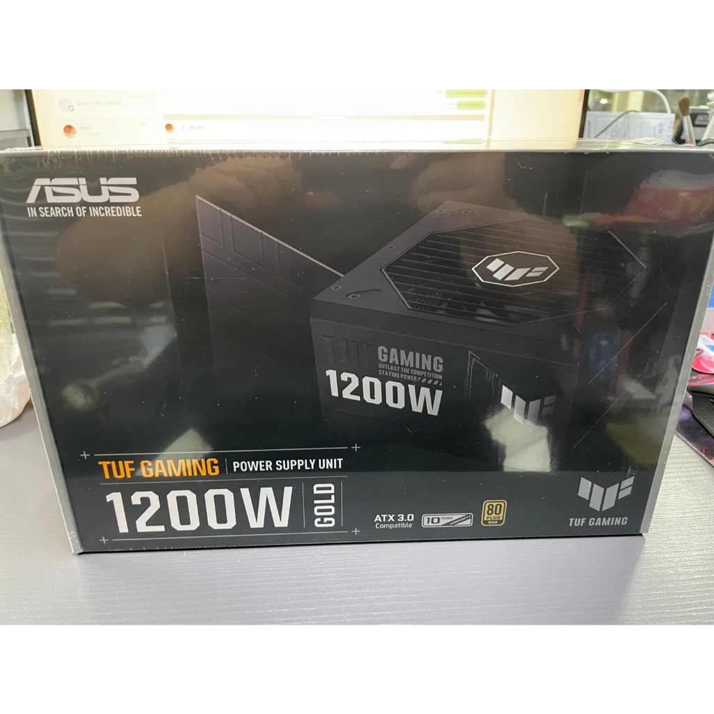 ASUS TUF GAMING 1200G 1200W ATX3.0 金牌 電源供應器 全新📌附購買證明📌自曲價4490