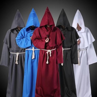 廢物專賣店 中世紀僧侶裝 修士袍 巫師服 萬聖節服裝 萬聖節 化妝舞會 變裝派對 cosplay 交換禮物 生日禮物