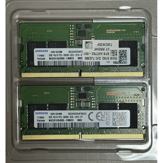 三星 DDR5 8G 5600 筆電用記憶體 2隻一組