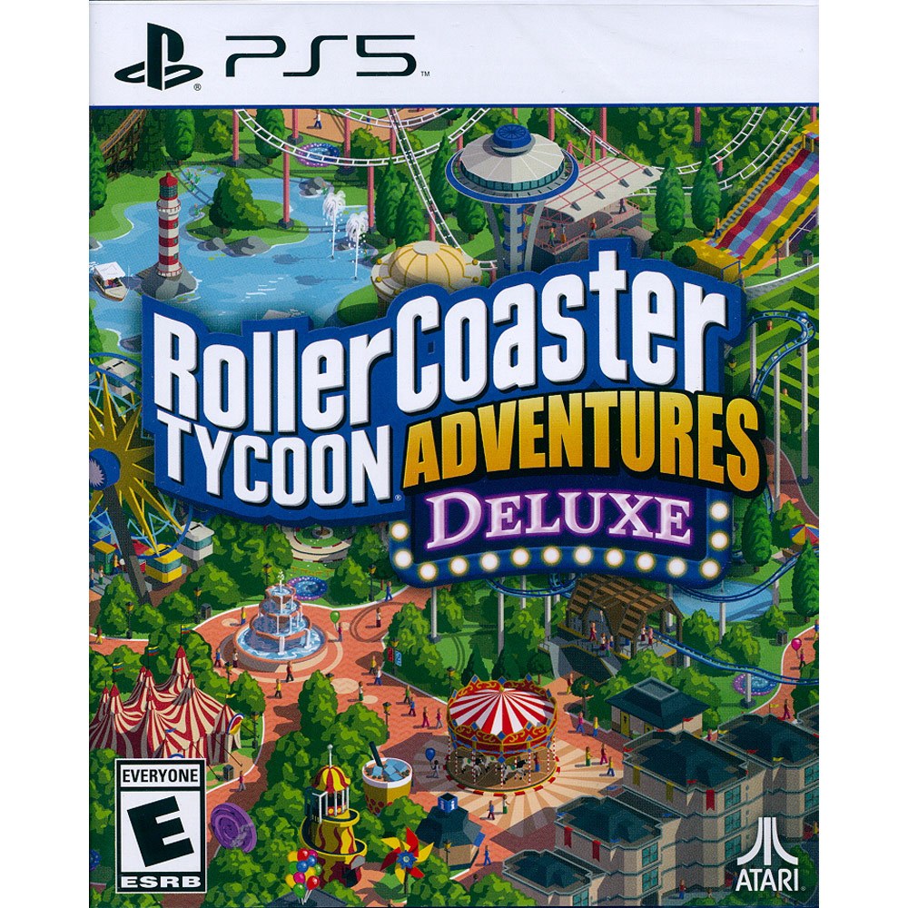 (現貨全新) PS5 模擬樂園：冒險 豪華版 英文美版 RollerCoaster Tycoon Deluxe