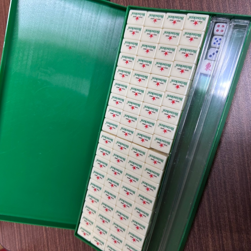 🧧聚會必備🎲 🌟Heineken 海尼根🍺吉星高照 / 招財迷你麻將組🀄