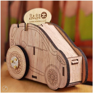 ★敲敲木-跑跑音樂車 DIY音樂盒 親子共遊 畢業禮物 手做 生日禮物 聖誕節禮物