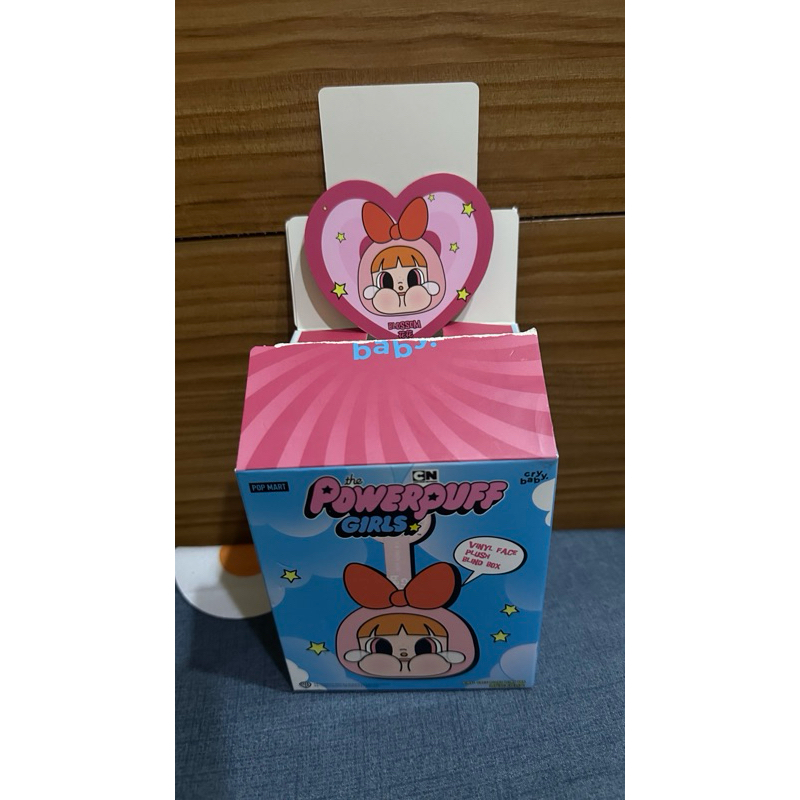 CryBaby 飛天小女警糖膠臉毛絨 系列-花花確認款