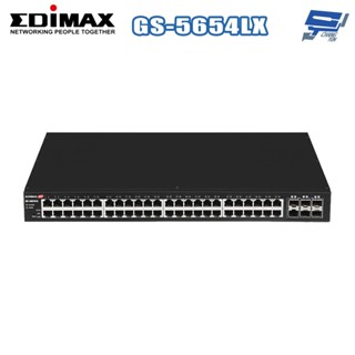 昌運監視器 EDIMAX 訊舟 GS-5654LX 54埠 Gigabit 智慧型網路管理交換器