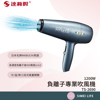 原廠保固/發票 達新牌 TASHIN 負離子吹風機 專業負離子吹風機TS-2690 聖誕節 交換禮物 聖誕禮物 尾牙獎品