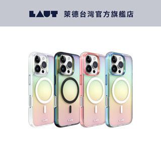 【LAUT 萊德】iPhone 16/Plus/Pro/Pro Max 磁吸炫彩保護殼 (MagSafe 手機殼)
