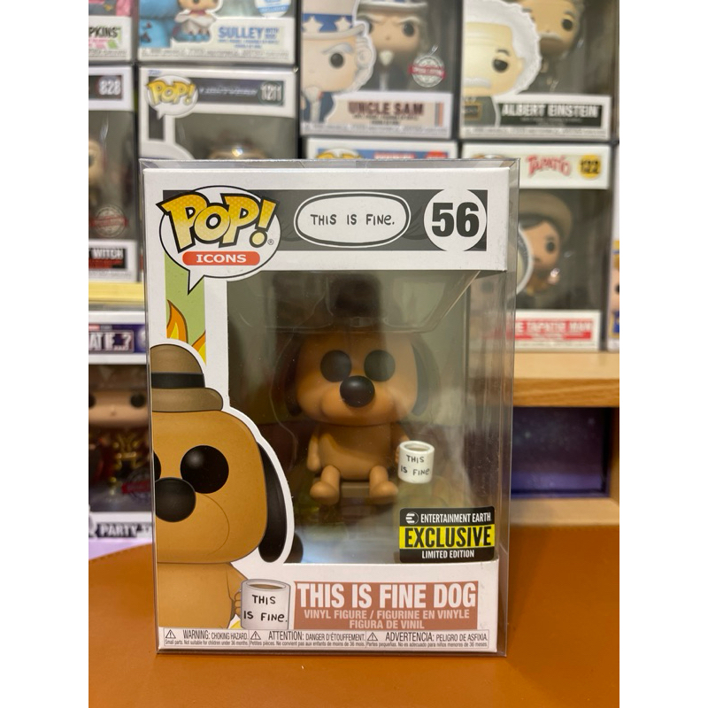 正版FUNKO POP! This is Fine Dog 56 限定版
