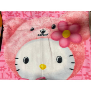 全新未使用 三麗鷗 Hello Kitty 粉色款毛毯