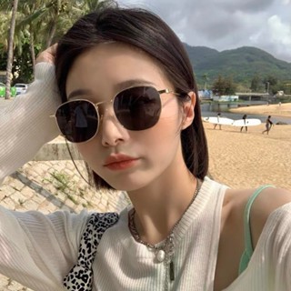 🕶️韓系金屬框墨鏡🕶️偏光抗UV400 太陽眼鏡 復古法式 明星同款 小紅書 太陽眼鏡 墨鏡 抗UV 百搭 網美 情侶
