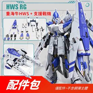 【翻滾熊】現貨 EW RG 海牛 重牛 Hi Nu 鋼彈 RX-93-2 專用 重武裝 HWS 配件包 + 支援戰機
