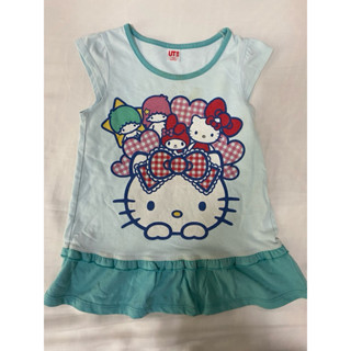 二手 Uniqlo Hello Kitty長版無袖上衣