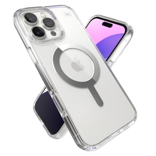 Speck iPhone 16 Pro 系列 Presidio Perfect-Clear MagSafe 磁吸透明防摔