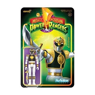 Super7 金剛戰士 Reaction 白戰士 吊卡公仔 東海模型