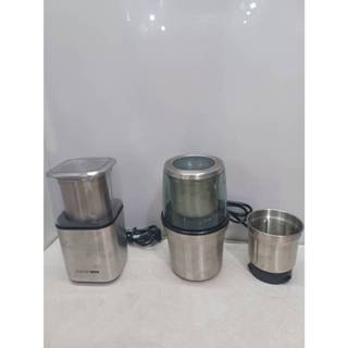 不鏽鋼咖啡研磨機 磨豆機 不鏽鋼乾溼研磨豆機 咖啡磨豆機可磨堅果 中藥材 香料 香菜 大蒜