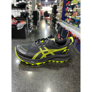 ASICS GEL-TRABUCO 12 GTX 男款 防水 越野慢跑鞋 1011B801-003 黑螢光黃