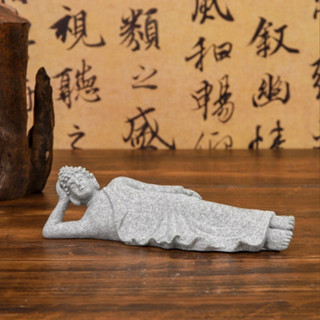 小廢物俱樂部 臥佛慈悲 玄關家居擺件 風水擺飾 園藝盆栽花卉景觀 釋迦牟尼裝飾 魚缸水族造景 生日禮物 交換禮物