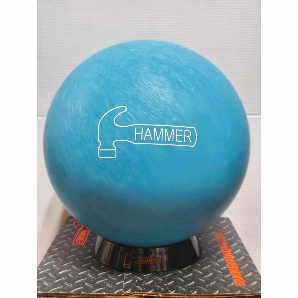 【薆力正品】日本進口🎳  Hammer NU Blue 藍錘 15磅 保齡球 乾油 中油 適用 曲球 雙手曲球