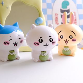 【吉伊卡哇】Chiikawa 🇰🇷韓國商品 報酬袋公仔造型存錢筒 ちいかわ 小八貓 烏薩奇 聖誕禮物 交換禮物 日落小物