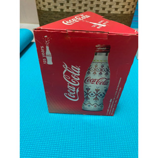未拆封未開瓶 裡面有可樂 可口可樂125週年紀念瓶禮盒