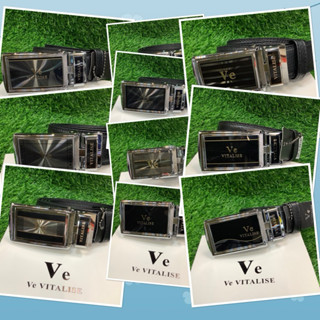 Ve Vitalise 絕不卡死掀蓋式專利自動皮帶（黑色）特賣 男士必購造型皮帶