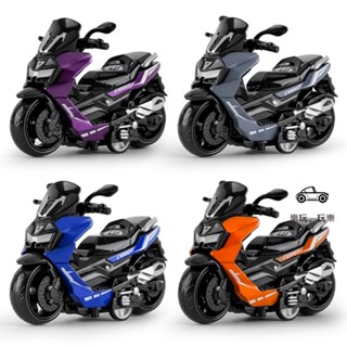 【迴力模擬合金模型摩托車/後座可掀蓋】【臺灣現貨】重機摩托車 復古摩托車 勁戰 玩具摩托車 小綿羊 可掀蓋摩托車 大綿羊