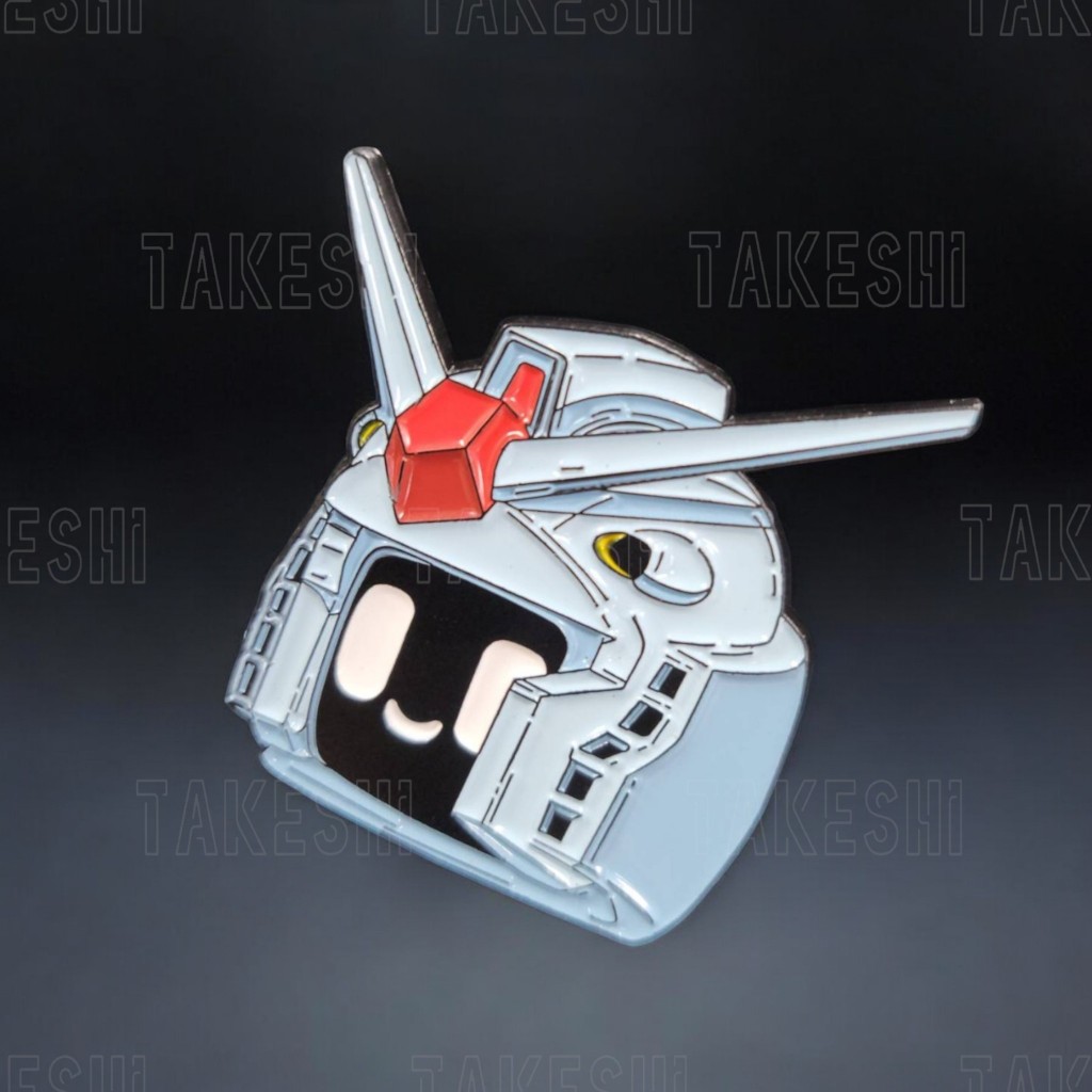 MT武藤 DASAI RX-MOCHI PIN 限量鋼彈周邊 胸針 GUNDAM 小麻糬