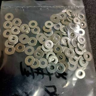 100入! 白鐵華司 5/16~1/2 304 白鐵墊片不鏽鋼華司 不銹鋼華司 平華司 1/4 3/16 5/8 3/8