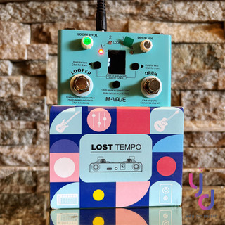 『優惠免運』M-VAVE LOST TEMPO Loop & Drum Machine 單顆 鼓機 疊錄 調音器 效果