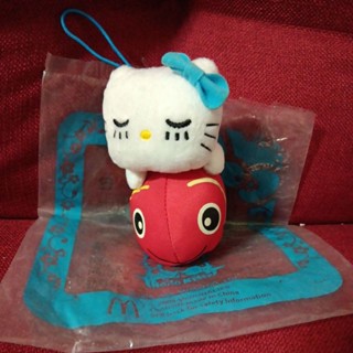早期 三麗鷗 2009年 麥當勞 Hello Kitty大餘 年年有餘 吊飾 掛飾 娃娃玩偶 絕版珍藏 懷舊老物