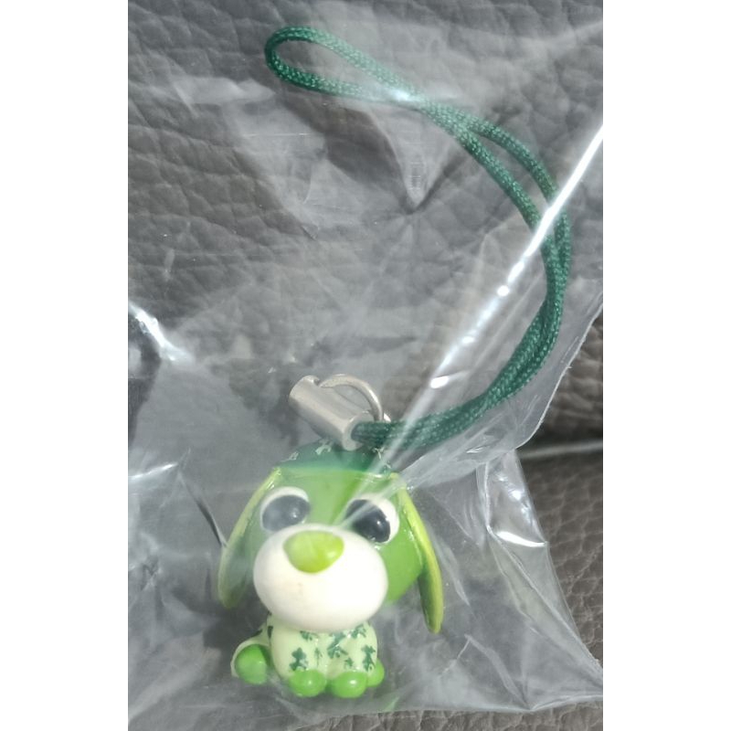 * 日本 伊藤園 × 茶犬 綠茶犬 造型 吊飾