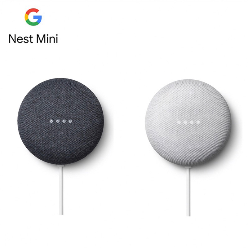 二手近全新Google Nest Mini (第二代智慧音箱)淺灰色