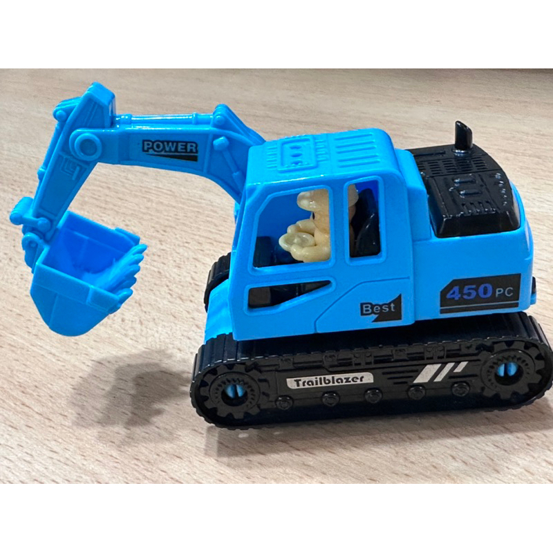（二手玩具）寶寶慣性挖土機 慣性小車 幼兒 工程車 兒童玩具車