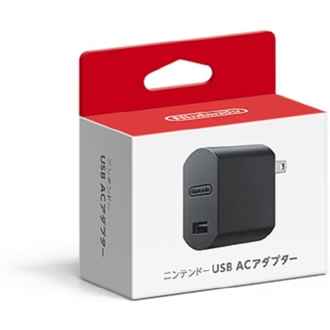 Switch主機 任天堂原廠 日規盒裝 迷你 USB AC變壓器 電源 充電器 PRO/JOYCON適配器【歡樂交易屋】