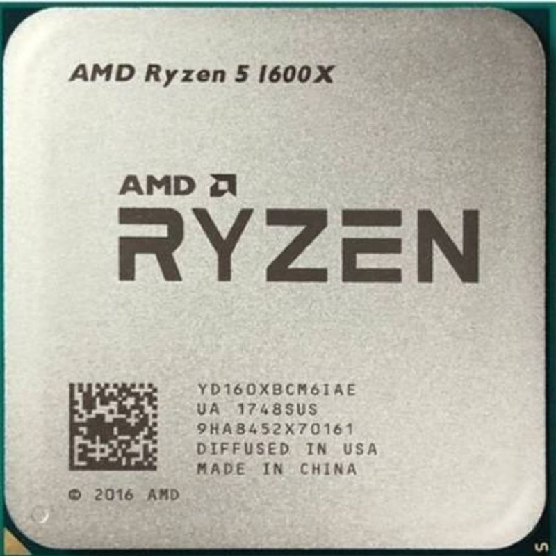 AMD AM4腳位Ryzen 5 1600x