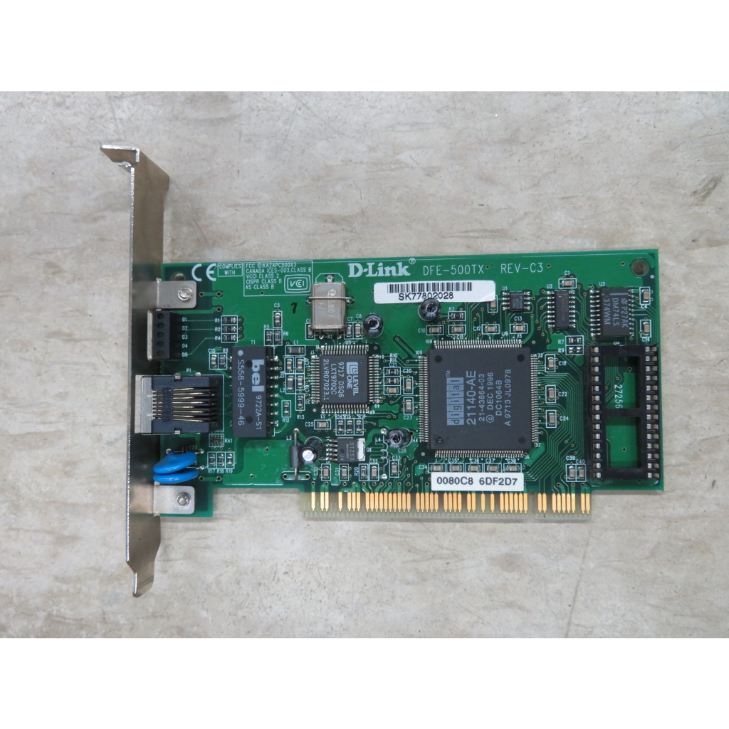 PCI 網路卡D-Link DEF-500TX 100元